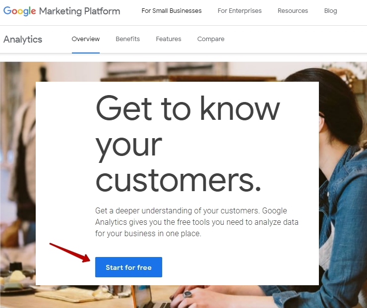 Установка счетчика Google Analytics, настройка целей - 4932