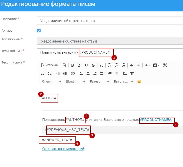 Форматы писем - 5105