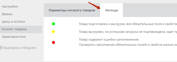 Настройка интеграции с Озон - 2003