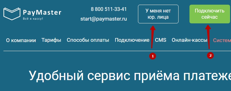 Подключение метода оплаты PayMaster - 3198