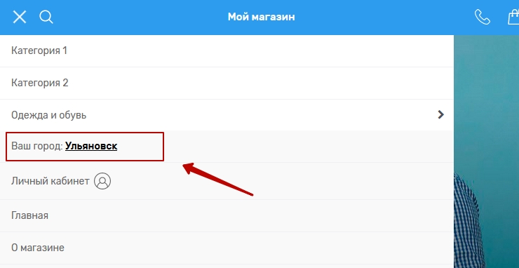 Настройка мобильной версии - 7023
