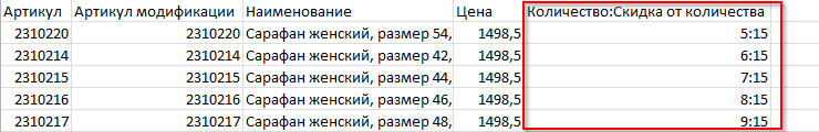 Импорт товаров через файл CSV в новом формате (2.0) - 8798