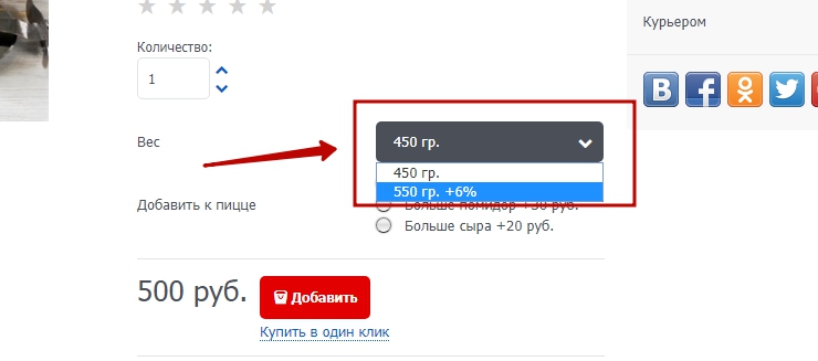 Описание и дополнительные опции товаров - 6047