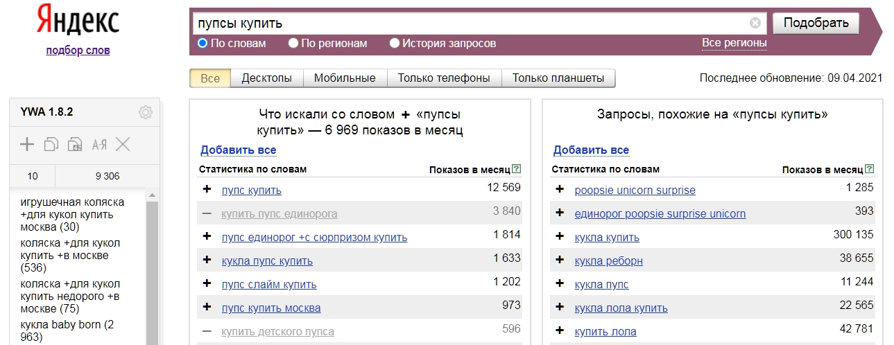 Как составить семантическое ядро - 7077