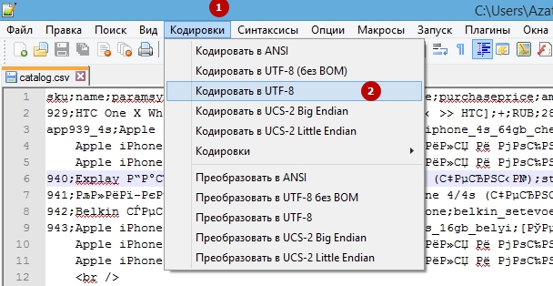 Encoding c users